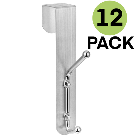 Over the Door Coat Hook 12/Pack