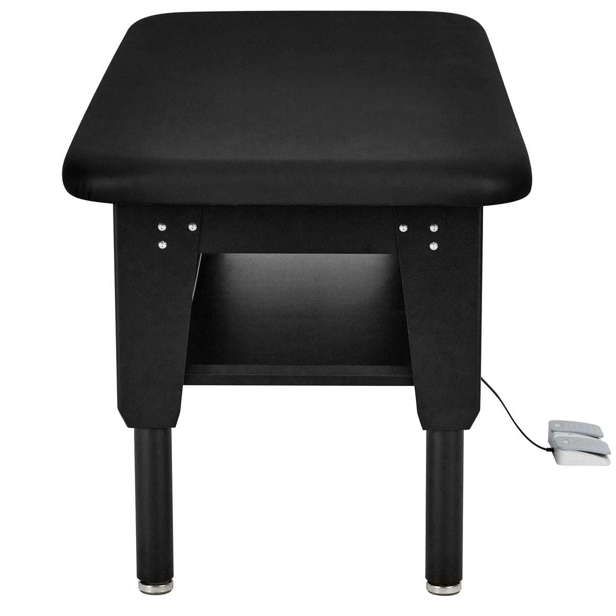 VivaComfort CareLift Bariatric Hi-Lo Medical Rehab Physical Therapy Treatment Table, 6 ft x 30 in, 1500 lb Capacity, Bla