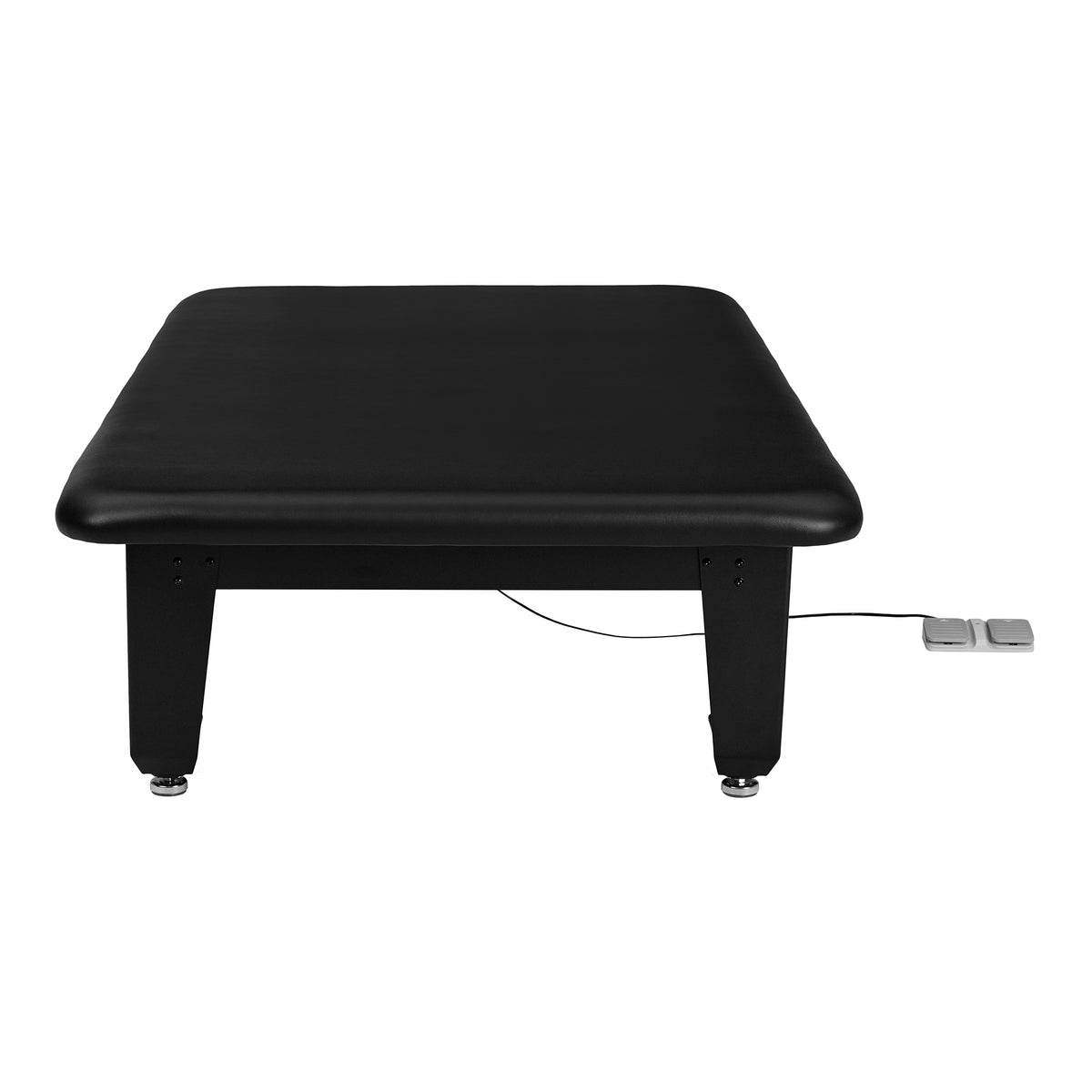 VivaComfort TheraLift Bariatric Hi-Lo Medical Rehab Physical Therapy Treatment Table, 7 ft x 4 ft, 1500 lb Capacity, Bla