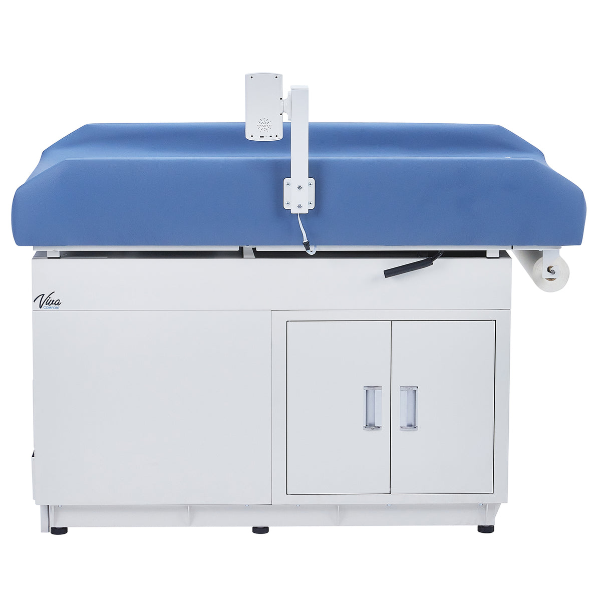 VivaComfort Grande Pediatric Exam Treatment Scale Table with Integrated Digital Scale, Antimicrobial PU Leather, 500 lb