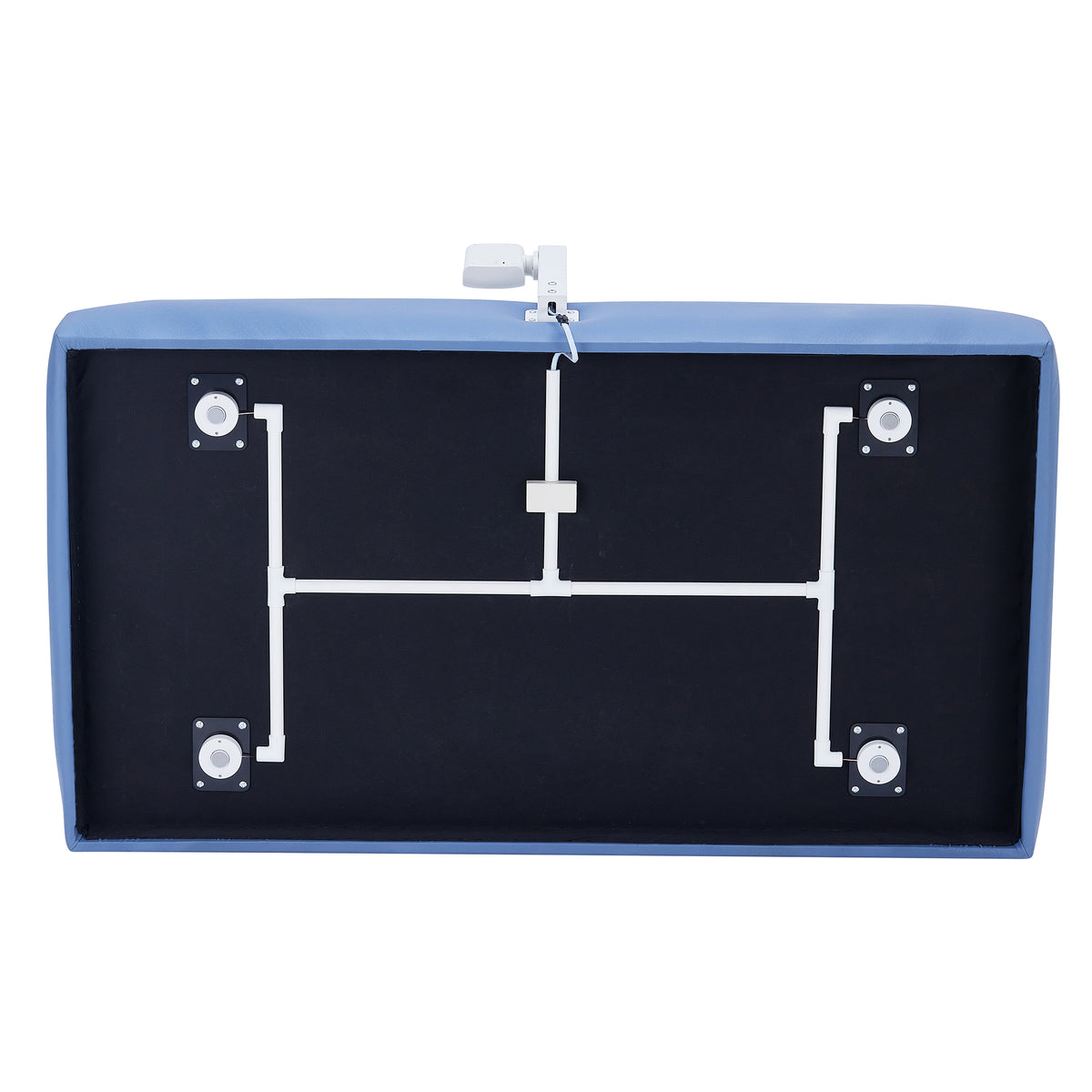 VivaComfort Grande Pediatric Exam Treatment Scale Table with Integrated Digital Scale, Antimicrobial PU Leather, 500 lb