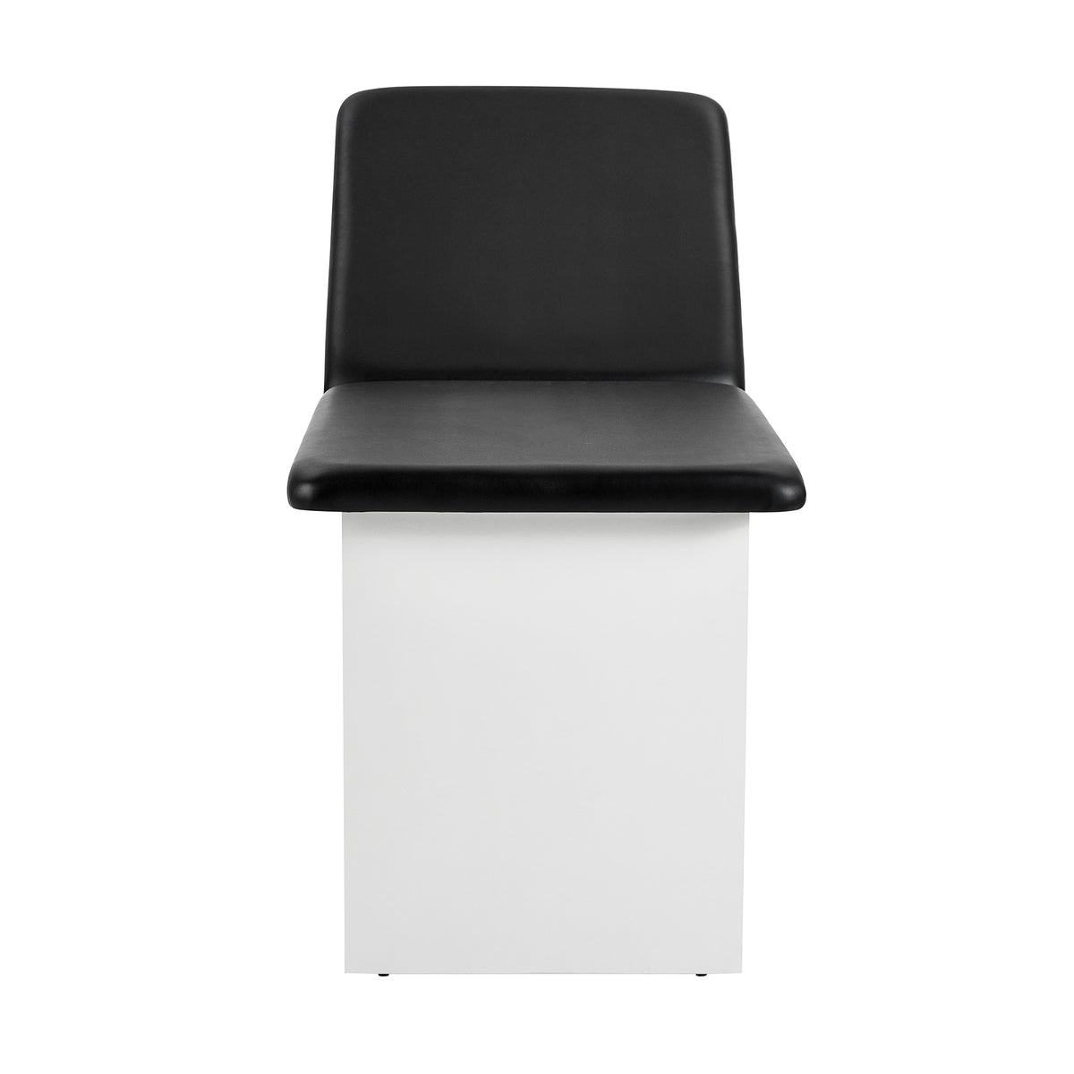 VivaComfort Alto Space Saver 3-Section Exam Table w/Shelf and Drop Section, 400 lb Capacity, Black