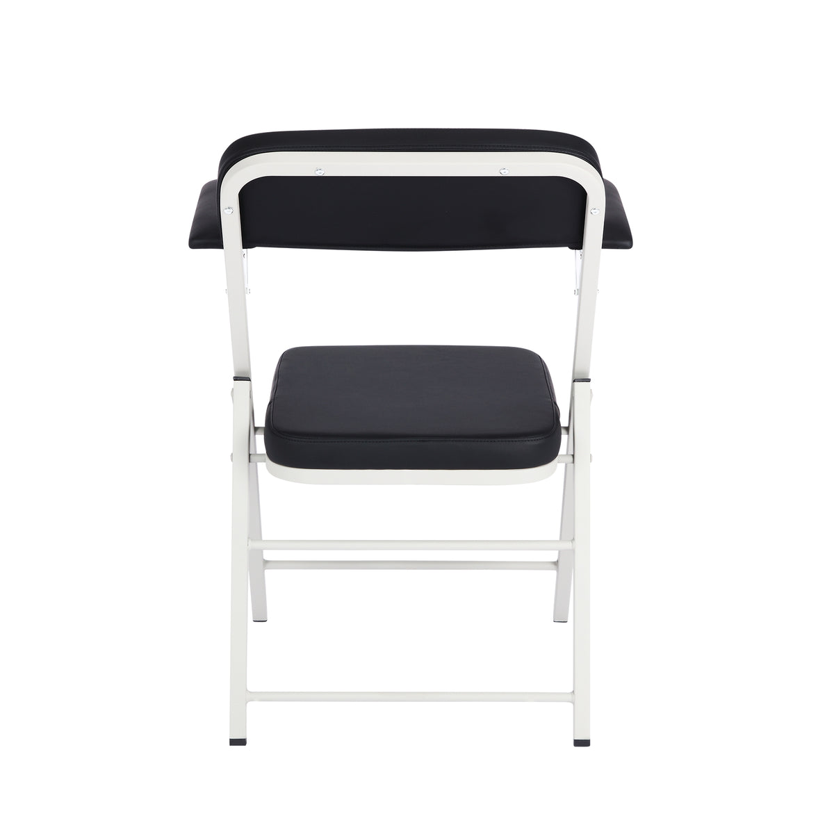 Viva Comfort Space Saving Ergonomic Folding Padded Blood Drawing Chair 500 lb Capacity, Black