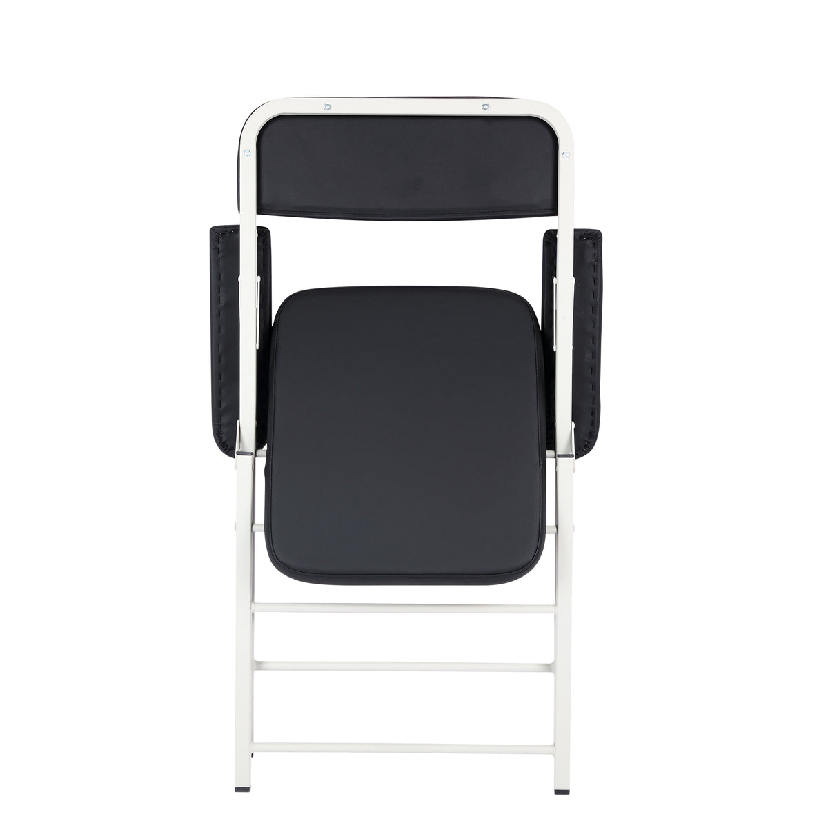 Viva Comfort Space Saving Ergonomic Folding Padded Blood Drawing Chair 500 lb Capacity, Black