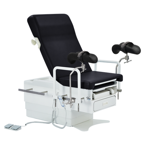 VivaComfort Pointe Power Exam Table Hand Rails, 396 lb Capacity, White