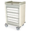 Exchange Package for AL36CS-5 Optimal 36 Bin Cassette Cart, INCLUDES 3 - 8" Double Tier Cassettes with Thirty-Six 3.5"