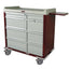 Punch Card Medication Cart with Lock Box, 750 Punch Card Capacity, Key Lock, SL602PC