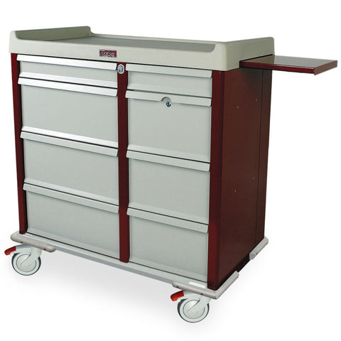 Harloff All Aluminum Punch Card Cart with BEST® Lock on Cabinet – AL602PCSP