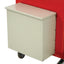Waste Container With Cover, Aluminum, Direct Mount to Cart