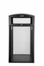 40-Gallon, DHS-Compliant, Waste Receptacle with Transparent Panel’s