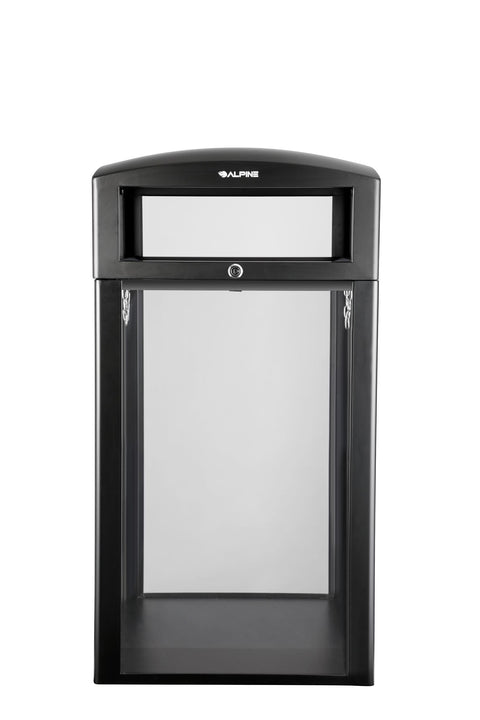 Rugged 40-Gallon All-Weather Trash Container