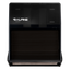 Trifold/C-fold Paper Towel Dispenser, Transparent Black
