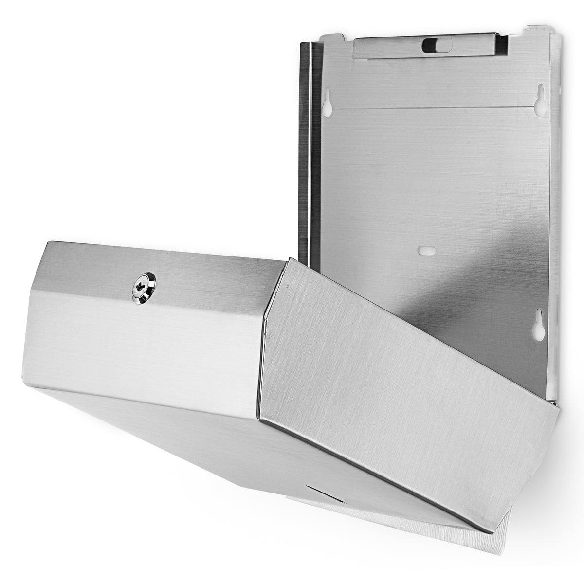 C-Fold/Multifold Paper Towel Dispenser, Stainless Steel Brushed