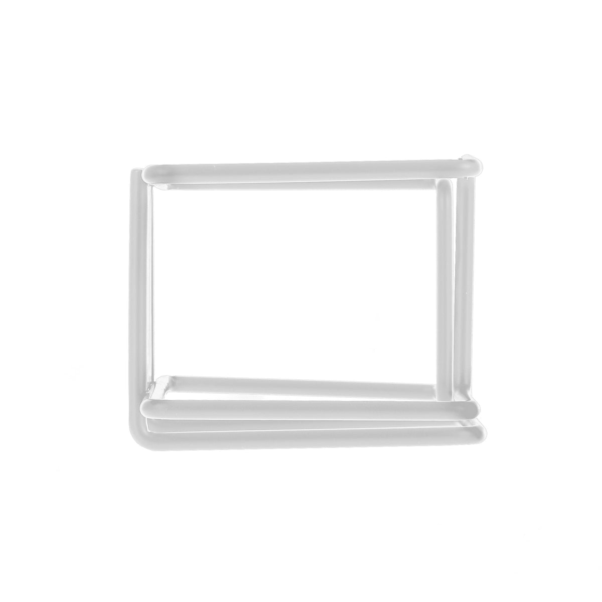 Single Box Capacity Wire Wall Mount Glove Dispenser, White 7 Pack