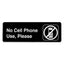 ALPINE INDUSTRIES NO CELL PHONE USE, PLEASE SIGN, 3?X9?