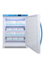 ADA height refrigerator-freezer with timer-based auto defrost system