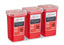 Sharps and Needle Disposal Container 1 Quart-3 Pack