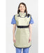 COAT APRON - .5 mm Light Weight Lead 24X40 Antimicrobial - Medium