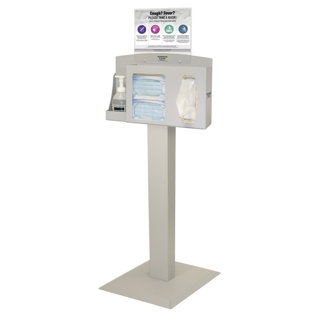 Bowman Dispensers Cover Your Cough Compliance Kit (Model BD102-0012)