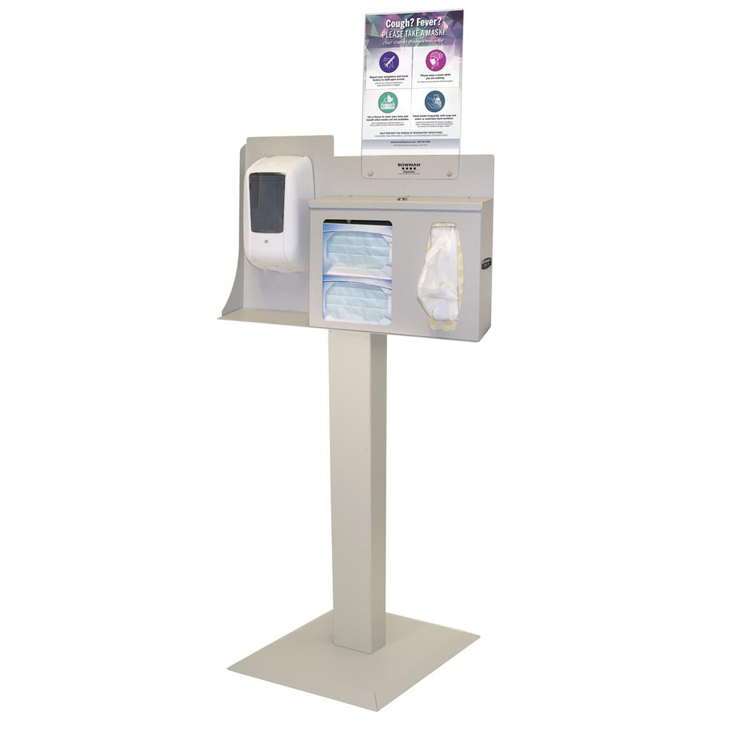 Bowman Dispensers Cover Your Cough Compliance Kit (Model BD115-0012)