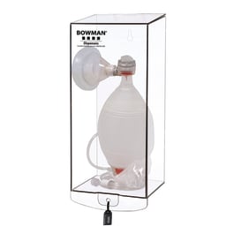 Bowman Dispensers Bowman Lockable Respiratory Supply Dispenser • 7.5"W x 6.3"D x 18.27"H