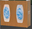 Glove Box Dispenser Double Divided Vert/Horiz Maple ABS