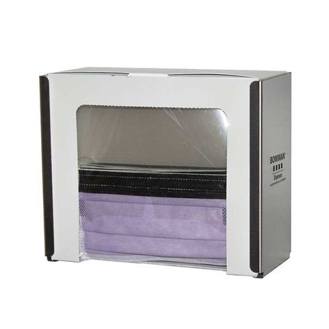 Face Mask Dispenser Shield Style Single Stainless Steel