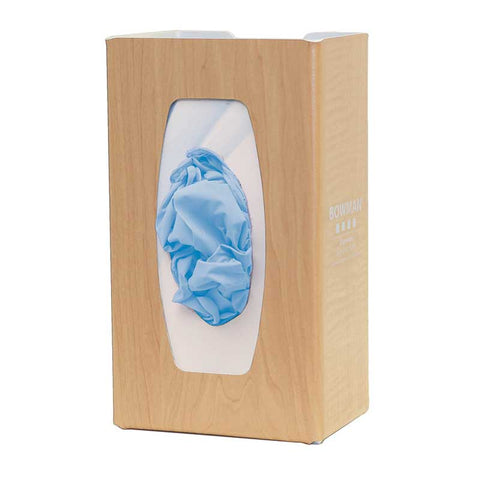 Glove Box Dispenser Single Vert/Horiz Mount Maple ABS