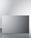 24" wide stainless steel backsplash