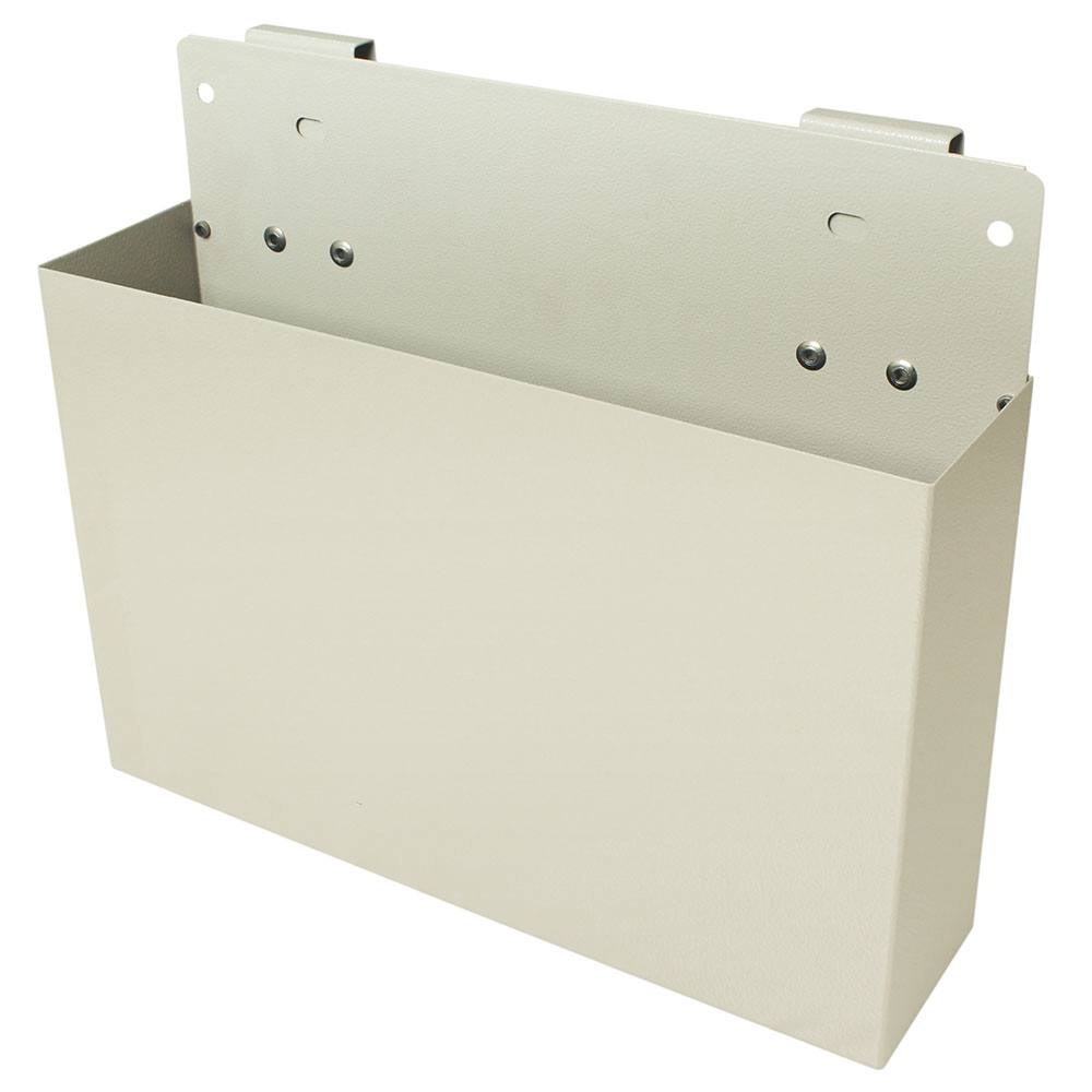 Harloff Medical Chart Holder Accessory for M-Series or A-Series Carts, Rail Clip Mount, CHARTHLDRRC