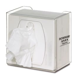 Bowman Dispensers Bowman PETG Small Task Wipe Dispenser • 5.2"W x 3.2"D x 5.1"H
