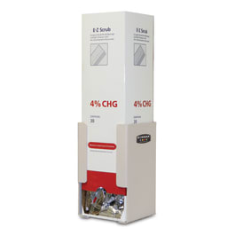 Bowman Dispensers Bowman ABS Surgical Hand and Nail Brush Box Dispenser, Quartz Beige ABS