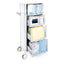 Bowman® Standard Infection Prevention PPE Isolation Cart • 23.75"W x 15.375"D x 54.375"H