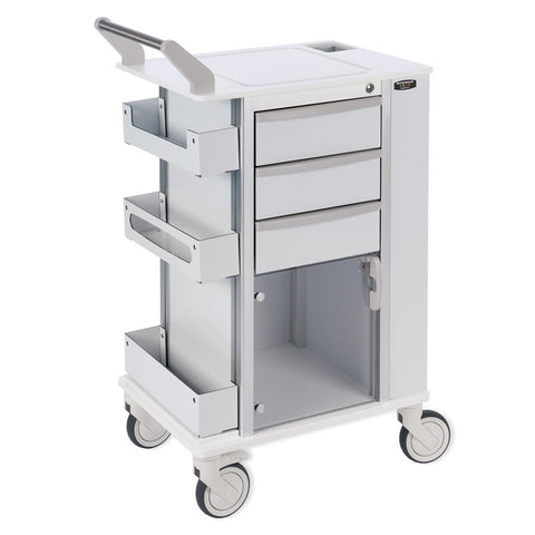 Deluxe Rolling Storage Cart with 5" Casters