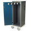 Tall Savary Dilator Mobile Storage Cab, Basic, Basic Electronic Pushbutton Lock with Key Lock Override, Factory Set User