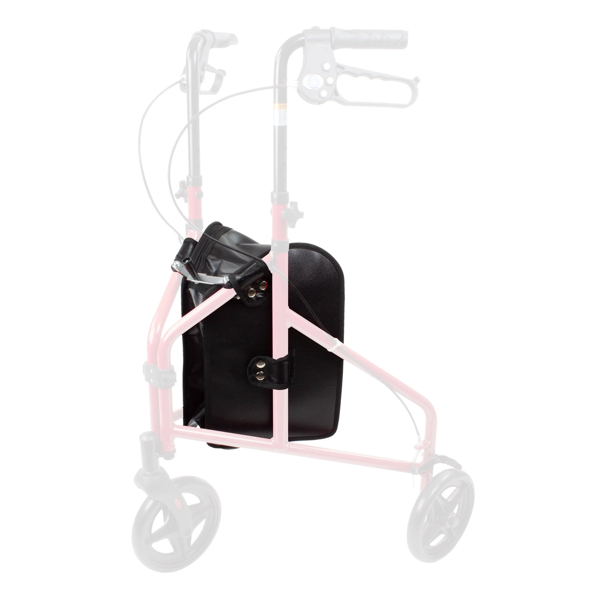 Dynarex 10207 DynaGo Euro Rollator Storage Bag Black
