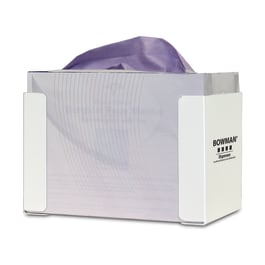 Bowman Dispensers Bowman Steel Single Face Mask Dispenser, 7.44"W x 4.81"D x 4.75"H