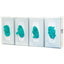 Glove Box Dispenser - Quad - Divided - GL040-0111