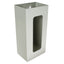 Single Glove Box Holder for M-Series or A-Series Medical Carts, Rail Clip Mount, GLOVEBOX1RC