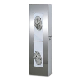 Bowman Dispensers Bowman Stainless Steel Vertical Glove Box Dispenser