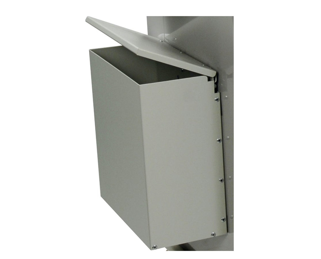 Harloff Lid, Aluminum Waste Basket, FIELD INSTALL ONLY (For AL680435)