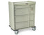 Value Punch Card Cart with Key Lock. Capacity of 480 Cards. Standard Package Includes Top Rail/Push Handle, Adjustable P