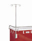 Mini24 Specialty Package including 1 ea. SIDERAIL16 Push Handle, 680401 IV Pole, O2HLDR Oxygen Tank Holder, MINI-CARDB