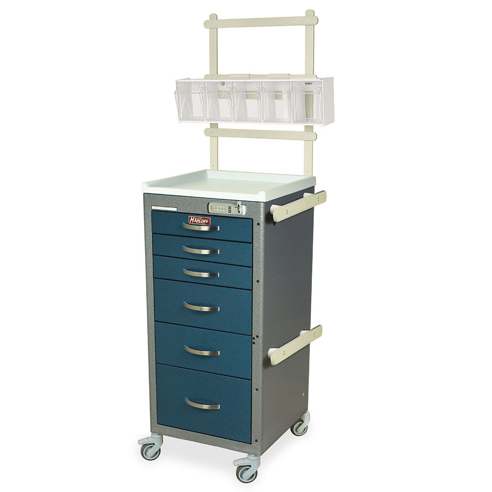 Harloff M-Series Cart - Mini Width Tall Cabinet with 30" of Vertical Drawer Space – M3DS1830E06