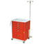 M-Series Short Code Response Cart with MD24-EMG Package, Medium Width, Five Drawers, Breakaway Lock, M3DS2424B05+MD24-EMG
