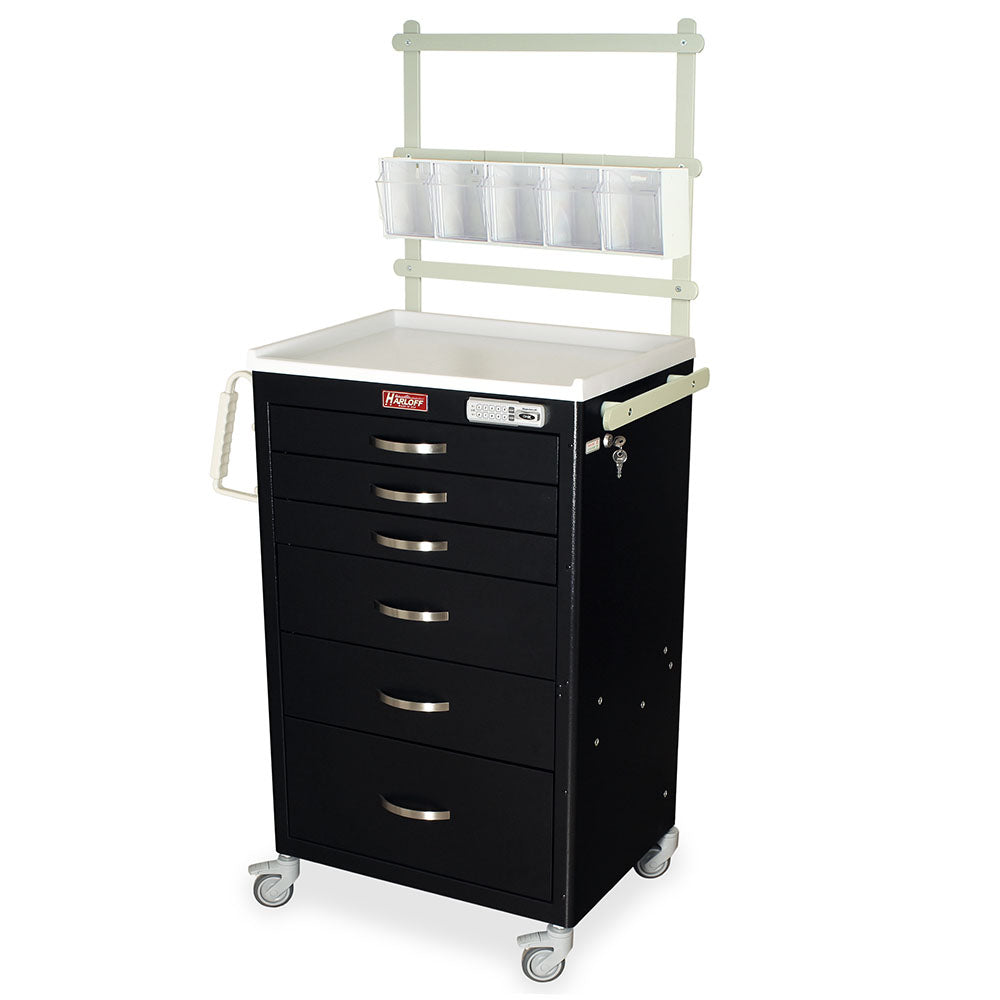 Harloff M-Series Cart - Medium Width Tall Cabinet With 30" of Vertical Drawer Space – M3DS2430E06