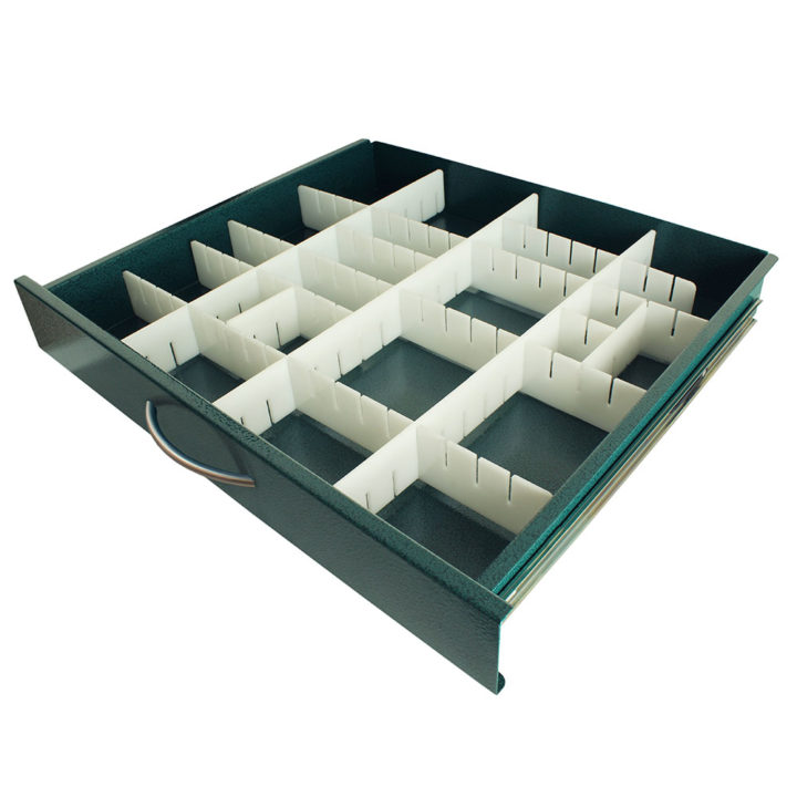 Harloff Set of 3 Tray dividers, Front to Back (Short), for MD24-TRAY3