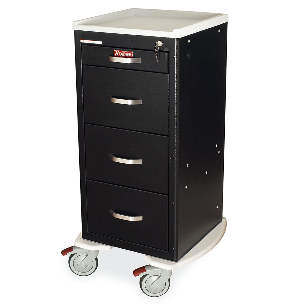Harloff M-Series Cart - Mini Width Tall Cabinet with 30" of Vertical Drawer Space – MDS1830K03