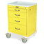 M-Series Infection Control Trolley, Short Height, Medium Width, Four Drawers, Key Lock, MDS2424K04
