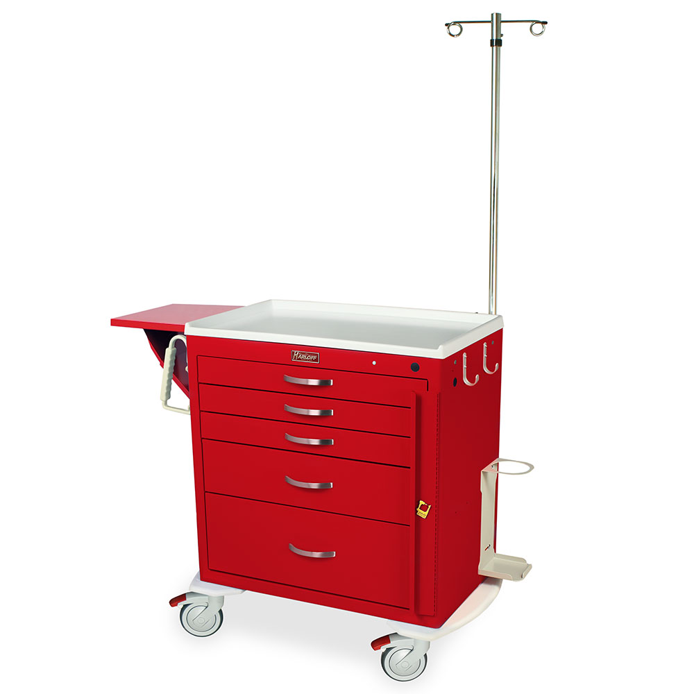 Harloff M-Series Cart - Standard Width Short Cabinet with 24" of Vertical Drawer Space – MDS3024B06